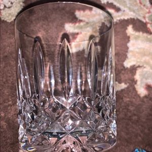 WATERFORD crystal 4 tumblers